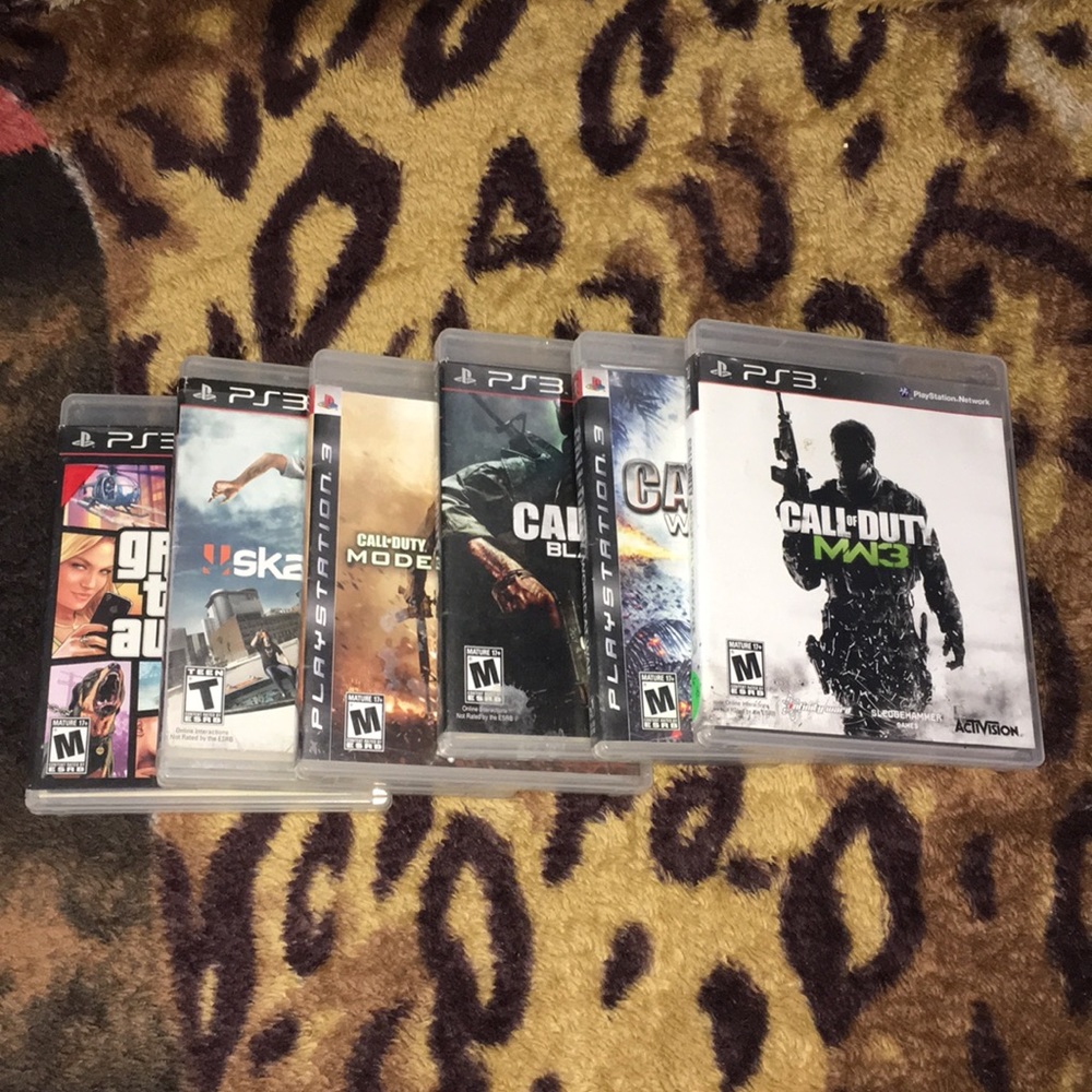 Play Station 3 video games!!